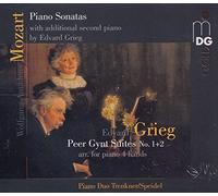 Grieg Edvard - Mozart Sonatas with Additional Second Piano Grieg: Peer Gynt Suites Nos. 1 & 2 [Import]