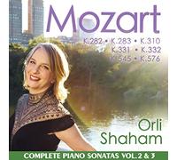 Orli Shaham – Mozart : Sonates pour piano Vol. 2 et 3 – CD – Harmonia Mundi