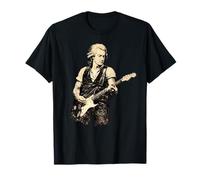 Mozart Playing Guitare électrique Wolfgang Amadeus Rock Music T-Shirt