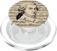 Mozart Portrait avec partition Classique Art compositeur PopSockets PopGrip pour MagSafe