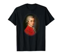 Mozart Portrait Classique Musique Lover Vintage Art T-Shirt