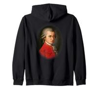 Mozart Portrait Vienne Autriche Souvenir de Voyage Classique Sweat à Capuche