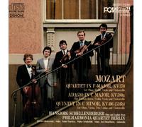 Mozart Quartet KV370,Adagio KV580a & Quintet KV406