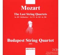 Mozart : Quatuor "Hoffmeister" K. 499 -Quatuors Prussiens K. 575, 589 et 590