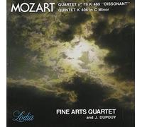 Mozart : Quatuor N°19, Quintette KV.406