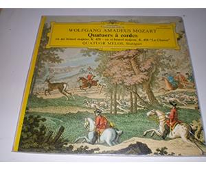 MOZART ( quatuors à cordes K 428 - K 458 " la chasse " QUATUOR MELOS,STUTTGART
