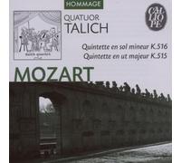 Mozart : Quintettes à cordes K 516 et K 515
