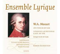 Mozart : Requiem/Ave Verum/Litaniae Lauretanae. Schouten, Larsson, Lippert, Magnus