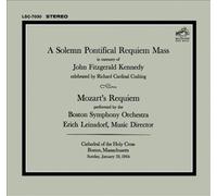 Mozart: Requiem - Solemn Pontifical Requiem Mass in Memory of J.F. Kennedy NEUF