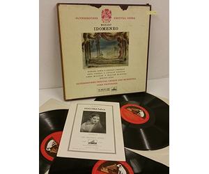 MOZART, RICHARD LEWIS, LEOPOLD SIMONEAU, SENA JURINAC, LUCILLE UDOVICK, JAMES MILLIGAN, WILLIAM MCALPINE, HERVEY ALAN, GLYNDEBOURNE FESTIVAL CHORUS AND ORCHESTRA, JOHN PRITCHARD - MOZART, RICHARD LEWIS, LEOPOLD SIMONEAU, SENA JURINAC, LUCILLE UDOVICK, JAMES MILLIGAN, WILLIAM MCALPINE, HERVEY ALAN, GLYNDEBOURNE FESTIVAL CHORUS AND ORCHESTRA, JOHN PRITCHARD idomeneo, 3 x lp, boxset, booklet, ALP 1515-7