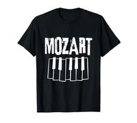 Mozart Rock'n'Roll Piano Classique Composition Rythme T-Shirt