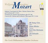 Mozart: Sinfonia Concertante Clarinet Concerto Dieter Klocke