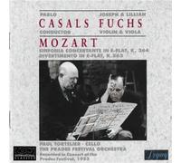 Mozart - Sinfonia Concertante for Violin & Viola; Trio Divertimento KV563