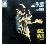 Mozart - Sinfonie Nr. 40 G-Moll KV 550, Sinfonie Nr.41 C-Dur KV 551 Jupiter / Herbert von Karajan [Vinyl LP]