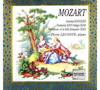 Mozart : Sonatas for Piano. Leconte, P