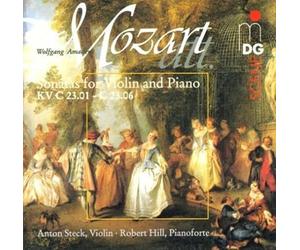 Mozart: Sonatas for Violin and Piano Anton Steck Robert Hill