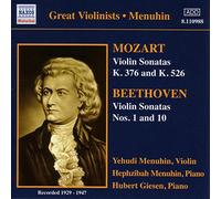 Mozart – Sonates pour violon et piano No.24 en ut majeur K.296 et No.34 en si bémol majeur K.378