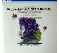 MOZART: STRING QUARTET KV 575 NO.21 & KV 387 NO. 14- ALBAN BERG QUARTET - TELDEC 1985 /FIRST EDITION