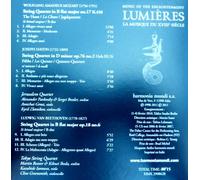 MOZART STRING QUARTET NO. 17 K 458 , HAYDN STRING QUARTET OP. 76 NO.2 (JERUSALEM QUARTET), & BEETHOVEN STRING QUARTET OP.18 NO. 6 (TOKYO STRING QUARTET) - Harmonia Mundi