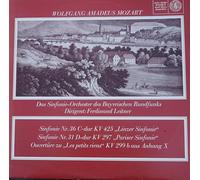 Mozart Symphonie Sinfonie Nr. 36 Linzer, Nr. 31 Pariser. Vinyl LP