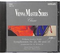 Mozart: Symphonien Nr. 21, 30 und 33 - Vienna Master Series Classic