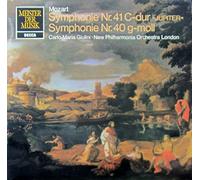 Mozart: Symphonien Nr. 40 g-moll KV 550 & Nr. 41 C-dur 'Jupiter' KV 551 [Vinyl LP] [Schallplatte]