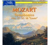 Mozart - Symphonies 15 K124 25 K183 & 36 K425: Linz