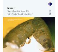 Mozart : Symphonies n° 25, n° 31 "Paris", n° 41 "Jupiter"