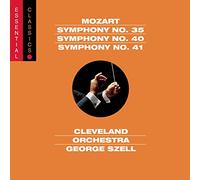 Mozart : Symphonies n° 35, n° 40 et n° 41