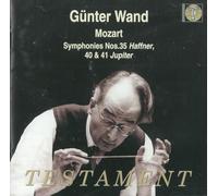 Mozart: Symphonies No. 35 , 40 & 41 - Günter Wand