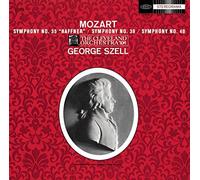 Mozart: Symphonies No. 35 In D Major K385; No. 39 In E-Flat Major K.543 & No. 40 In G Minor K550 by George Szell (2011-04-05)