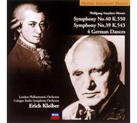 Mozart: Symphonies No. 39 & 40 [Import]