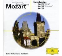 Mozart: Symphonies Nos. 36 (Linz), 38 (Prague) & 39