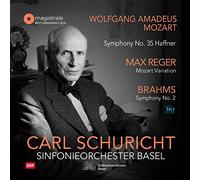 Mozart Symphony No. 35, Reger Mozart Variation, Brahms Symphony No. 2 Carl Schuricht/Sinfonierorchester Basel