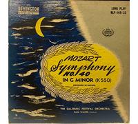 Mozart Symphony No. 40 in G Minor (K, 550) (10 Inch 33 Vinyl Record) Import
