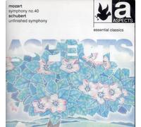 Mozart: Symphony no. 40. Schubert: Unfinished symphony