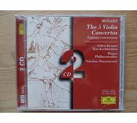 Concertos pour violon 1 à 5 - Symphonie concertante Wolfgang Amadeus Mozart (Compositeur), Nikolaus Harnoncourt (Interprète), Gidon Kremer (Interprète) https://www.fnac.com/a2263507/Wolfgang-Amadeus-Mozart-Concertos-pour-violon-1-a-5-Symphonie-concertante-CD-album?oref=7f5f786b-e549-3e4a-8d2b-290e94eeeb13