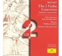 Mozart: The 5 Violin Concertos ~ Kremer by Gidon Kremer [Audio CD] NEUF