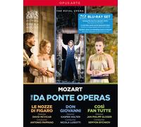 The Da Ponte Operas : Le Nozze di Figaro Don Giovanni Cosi Fan Tutte Blu-ray