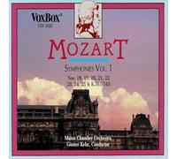 Wolfgang Amadeus Mozart – Symphonies Volume 1 – CD – Vox
