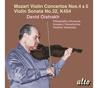 Mozart Violin Concertos Nos. 4 5/Violin Sonata No. 32 K454 - CD - F600z