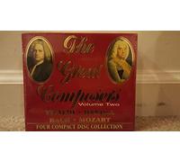 Mozart.Vivaldi.Handel & Bach - The Great Composers volume 2. VIVALDI. HANDEL.BACH.MOZART.Four Compact Disc Collection