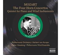 Mozart, W.A. – 4 concertos pour cor; Quintette pour piano et instruments à vent – NAXOS