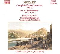 W. A. Mozart – Concertos pour piano nos 9 & 27 – Intégrale des concertos pour piano vol. 3 – CD