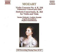 Mozart, W.a. - Con VN 4/Sinfonia Concertante