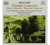 Mozart, W.a. – Basson, hautbois / Concerto pour clarinette – NAXOS