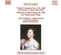 Mozart, W.A. - Concerto pour violon n°4 / Sinfonia Concertante