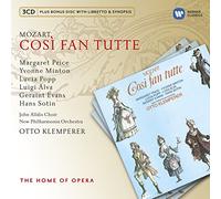 Cosi Fan Tutte, Opéra En 2 Actes K.588