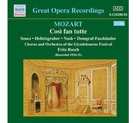 Mozart, W.A. - COSI Fan Tutte [Import]