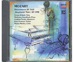 Mozart, W.a. - Divertimento K563/Kegelstatt Trio K